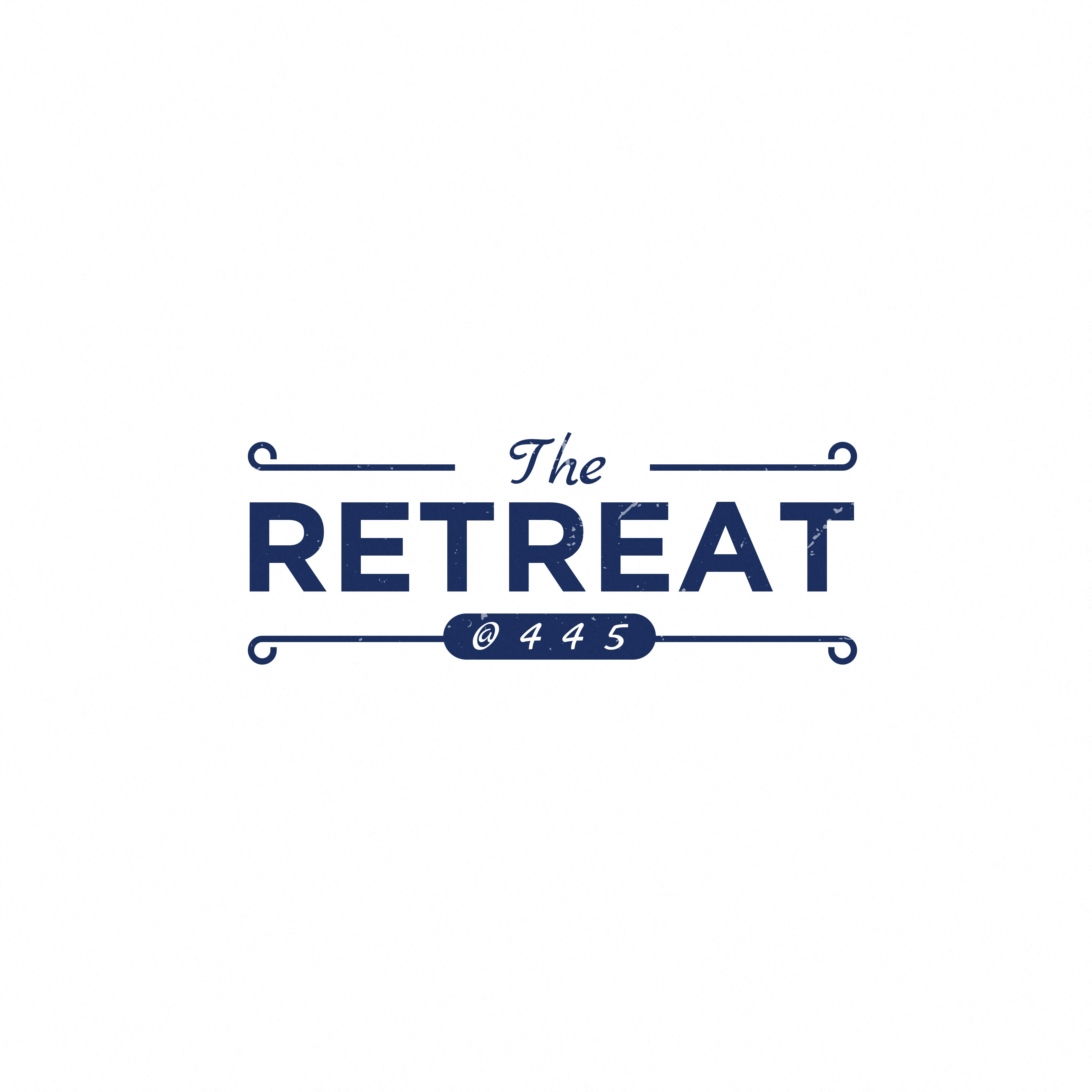 a logo for a restaurant called the retreat